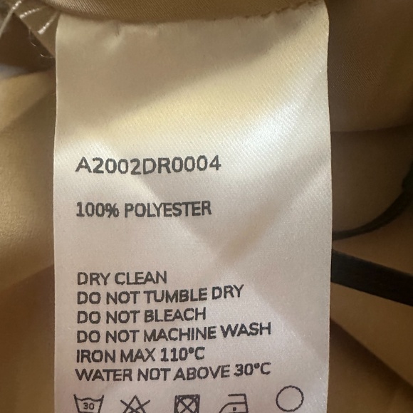 NWT - Lattelier Slip Cami Midi Dress, Colour Light Camel, Size XS - Picture 7 of 10